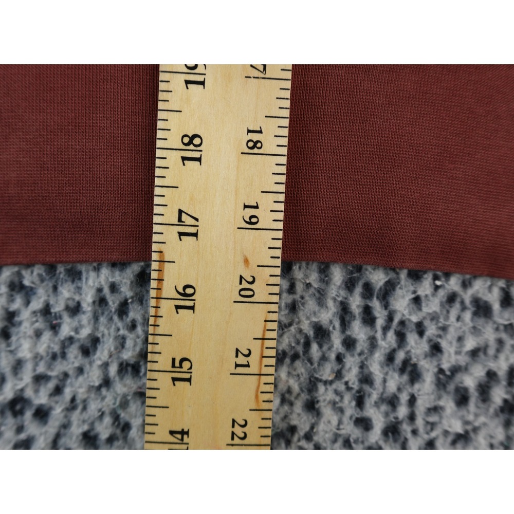 Nike Women Reddish Brown Cropped Sweatshirt Crewneck Long Sleeve Size‎ S - Picture 6 of 9